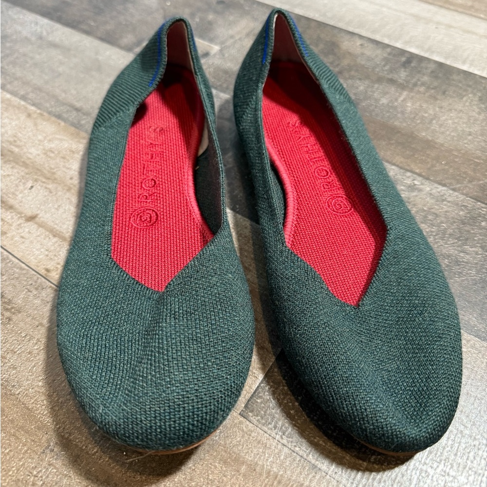 Rothy’s Green Shoes-‎ 8